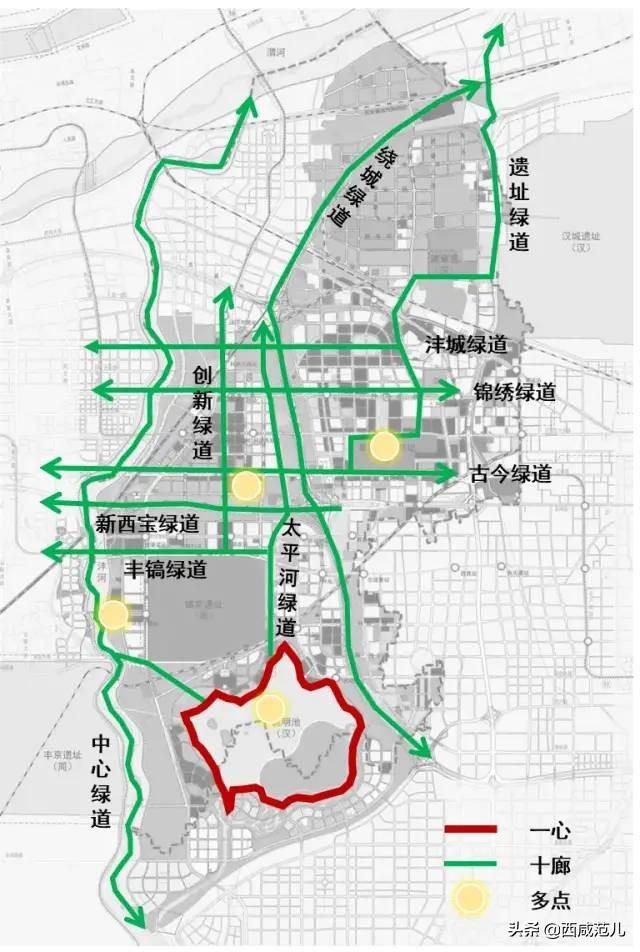 西安昆明池规划图最新，历史与未来的交汇